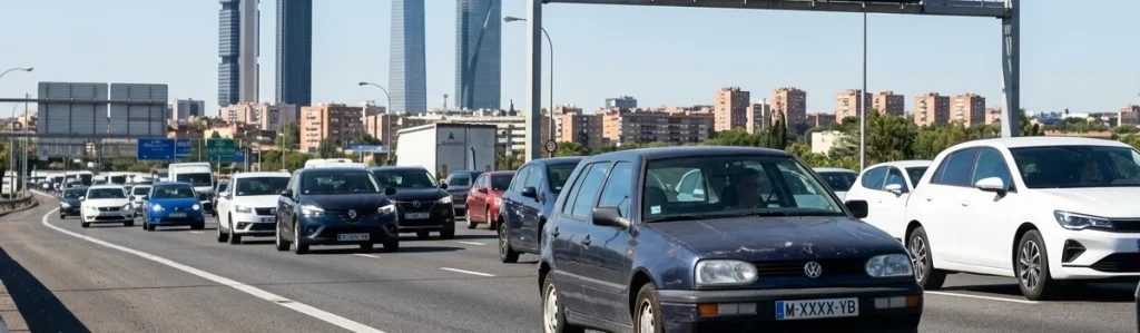 Madrid indulta definitivamente a los coches sin etiqueta de la DGT si se hacen los deberes de contaminación