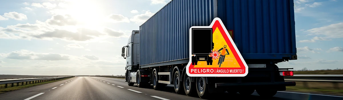 Nueva señal de la DGT: señalización de ángulos muertos